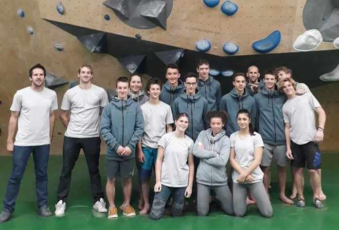 Equipe Régionale Grand Est Escalade FFME 2018 19 Credit Steven Vitry