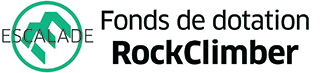 logo fond dotation rock climber